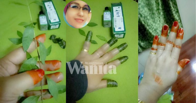 Pakai Inai Sapu MINYAK ANGIN. Tak Payah Tumbuk, Merah Dan Cantik Lagi
