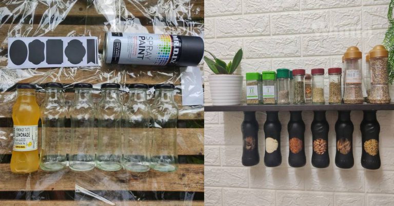 DIY Bekas Rempah Ratus Tergantung Guna Botol Kaca Terpakai, JIMAT RUANG!
