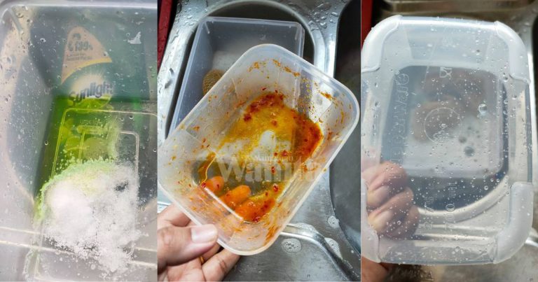 Cuci Bekas Plastik Berminyak Mudah Tanggal, Guna Tips Ni Memang Menjadi!