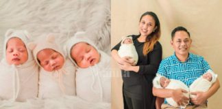 Rezeki Wanita Lahirkan KEMBAR 3 Lelaki, Bersalin Secara NORMAL
