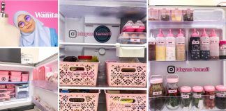 Kemas Peti Ais Guna Botol Sama Warna, Barulah Nampak Luas, Teratur