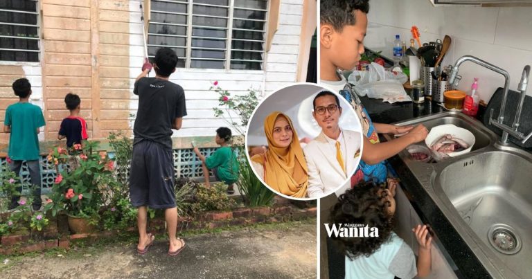 Ibu Tinggal Sekejap Susukan Baby, Tengok-tengok Ayam Dah Siap Dicuci Anak Lelaki
