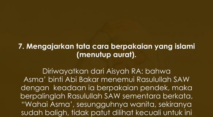 Cara Bersetubuh Ikut Sunnah Nabi Cara Didik Anak Ikut Sunnah Nabi - Didik Anak Perempuan Ikutlah Sunnah