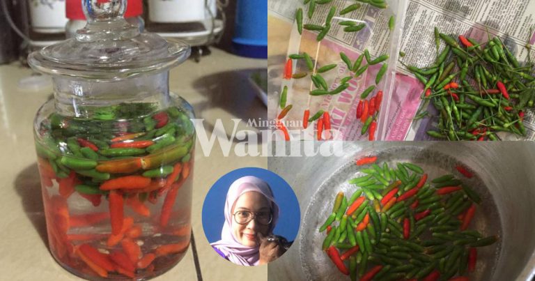 Buat Sendiri Cili Padi Jeruk. Rendam Air Kapur, Baru Tahan Lama Dan Ranggup