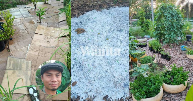 Guna Kotak, Kertas Terpakai Elak Rumput Dan Lalang Tumbuh, Jimat Duit Dan Masa