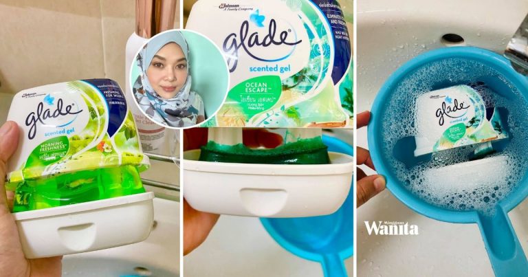 Rendam Semalaman Gel Pewangi Yang Kering, Esoknya Jadi Kembang, Masih Wangi