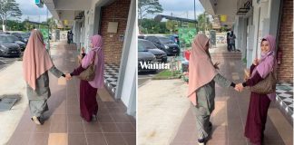 Jalan Berdua Dengan Anak Sulung, Tak Sempat Bermanja Lama, Cekap Bantu Jaga 6 Adik