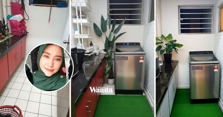 Dari Tempat Simpan Barang, Cantiknya Jadi Ruang Cuci Baju Dalam Rumah