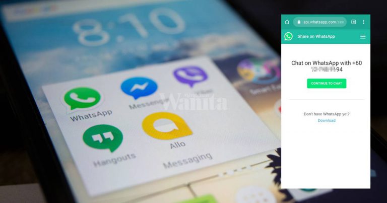Tak Perlu ‘Tumpang’ WhatsApp Orang Lain, Ini Caranya Hantar Ke Nombor Sendiri