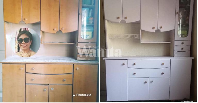 Almari Antik Mak Kembali Baru, Kos RM62 & Paling Penting Kerjasama Adik Beradik