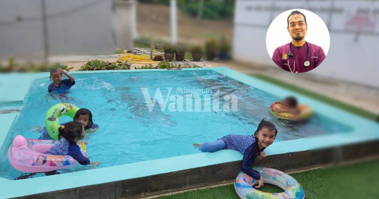 Hati-Hati Bawa Anak Mandi Kolam, Biarlah Dikata Cerewet, Elak Perkara Tak Dijangka