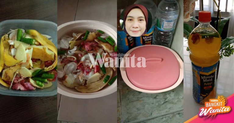 Guna Air Peraman Sisa Bahan Dapur Buat Baja Dan Semburan, Pokok Makin Subur