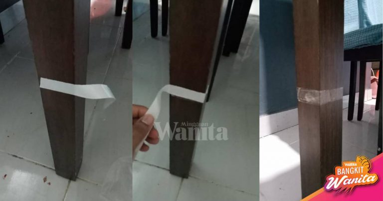Tip Mudah Atasi Masalah SEMUT Naik Atas Meja Guna Double Sided Tape!