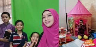 Asyik Dengan Gajet, Boleh Rosak Mata Anak, Solusinya Ibu Beli Khemah Bawah RM10