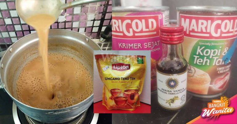TEH TARIK ‘Kaw’ Macam Jual Tepi Jalan, Letak Sikit Esen Vanila!