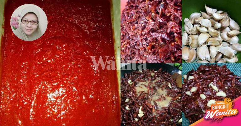 Petua Buat Cili Kisar, Rebus Dengan Bawang Putih, Gerenti Tahan Lama, Tak Berkulat