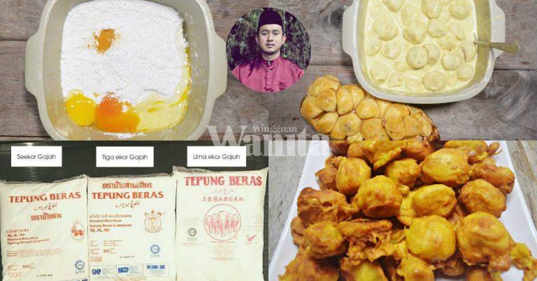 Resipi Mudah Bancuhan Tepung Menggoreng, Tak Serap Minyak, Ranggup Sampai Ke Petang