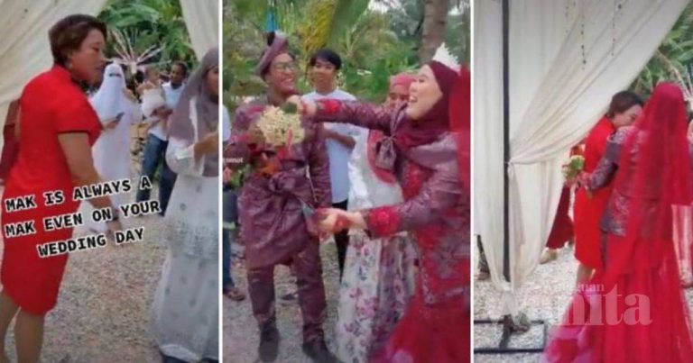 Kasih Seorang Mak, Di Hari Perkahwinan Pun Sempat Ingatkan Anak, “Rumah Mesti Bersih”