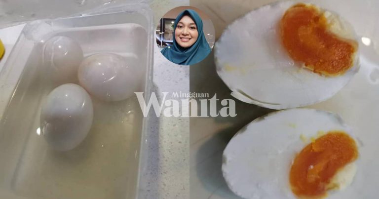 Buat Telur Masin Paling Mudah, Guna Air Panas, Garam, 10 Hari Boleh Makan!