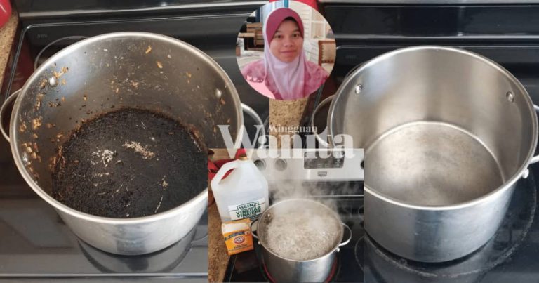 Tip Bersihkan Periuk Hangit @ Berkerak, Guna 2 Bahan Saja, Kembali Bersih!