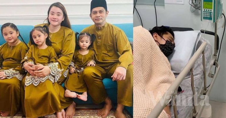 Fizz Fairuz Alami Sakit Misteri, Almy Nadia Sedih “Suami Dulunya Ceria, Nak Pulihkan Sakit Dia Bukan Senang”