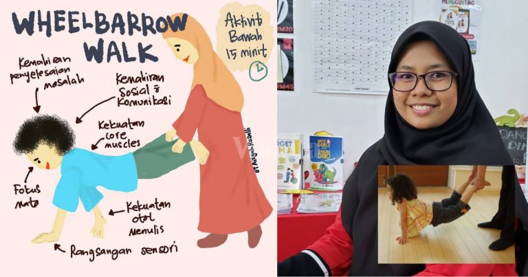 Bagus Sangat Aktiviti ‘Wheelbarrow Walk’ Dengan Anak, Mulakan Seawal Umur 2 Tahun!