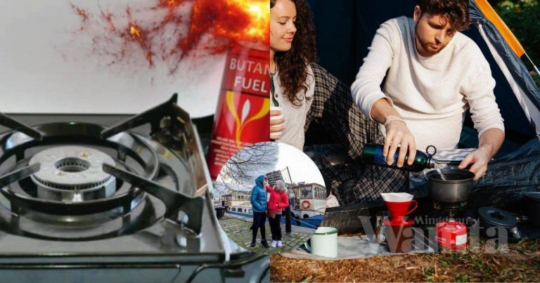 Melecur Muka & Tangan, Berhati-Hati Guna Portable Gas Stove Ketika Camping!