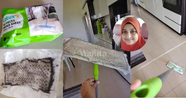 Sesuai ‘Quick Cleaning’, WIPER MOP Guna Tisu Macam Ni Lebih Mudah & Jimat!