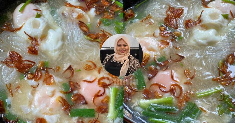 TIP Masak Sup Telur Suhun Jadi Elok, Tak Hancur Berterabur!
