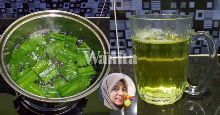 Buat Air Rebusan Pandan Bantu Buang Angin Dalam Badan, Bajet Murah & Berkesan!