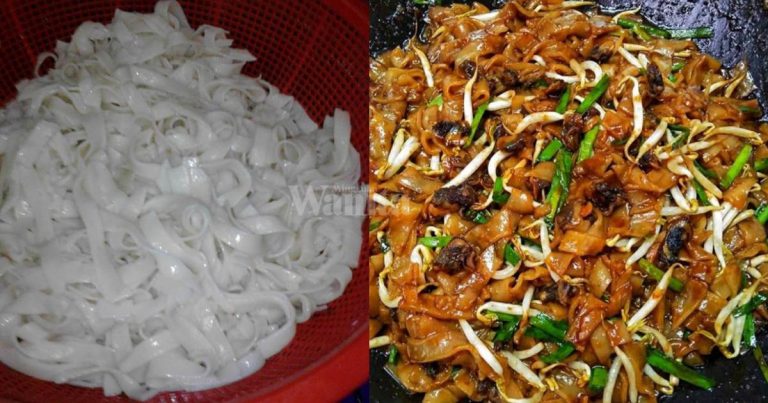 Jangan Basuh KUETIAU Lama-Lama, Barulah Bila Goreng Elok Tak Kembang Melekat!