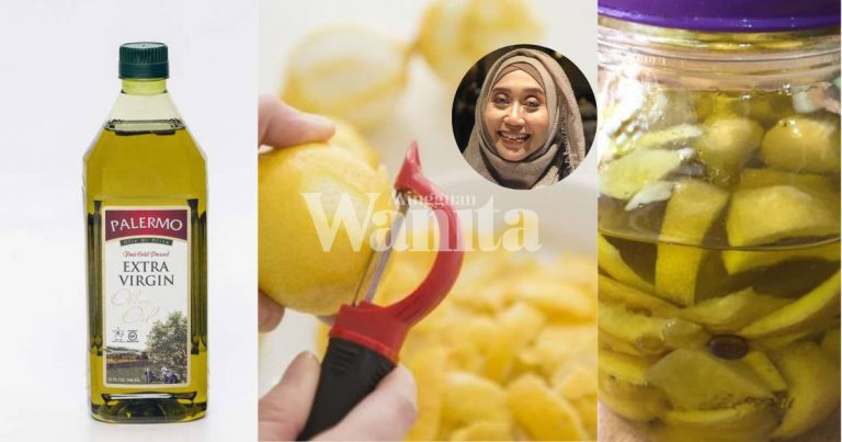 Buat Sendiri Minyak Urut, Rendam Kulit Lemon 2 Minggu Baru Guna, Jimat, Mujarab