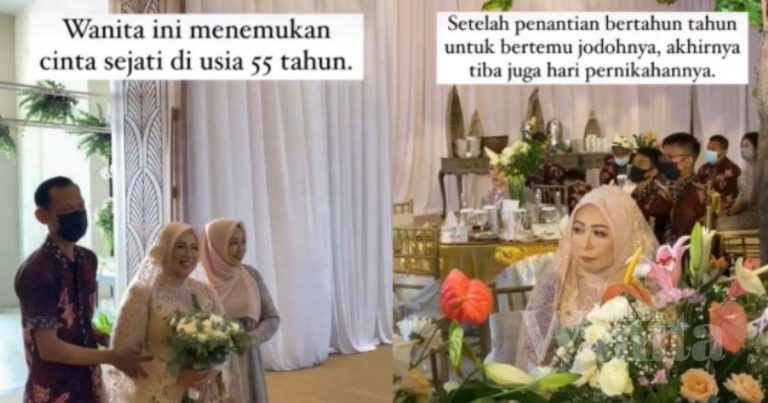 Selepas Bertahun-Tahun Menanti, Wanita Ini Bertemu Cinta Sejati Pada Usia 55 Tahun