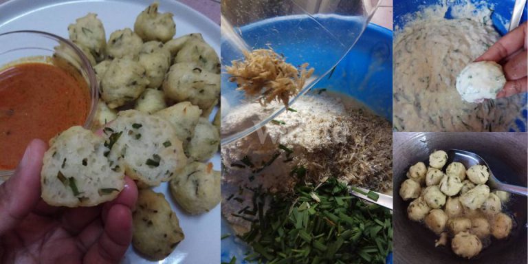 Campur Air Panas, Barulah CEKODOK Bulat-Bulat, Rangup Di Luar Lembut Berongga Di Dalam!