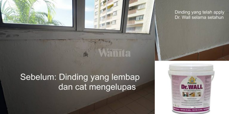 DIY Repair Dinding Lembap Cat Mengelupas, Jimat Bajet & Berkesan!