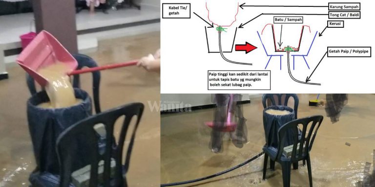 CARA Mudahkan Kerja, Buang Lumpur & Air Bertakung Terus Keluar Dari Rumah!