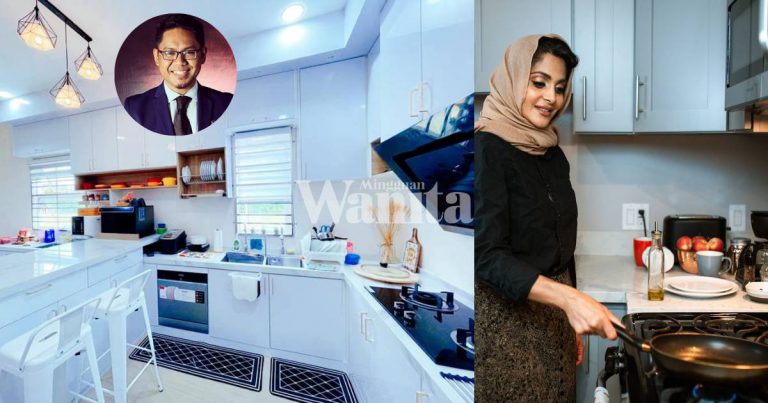BAHAGIA Isteri Bila Suami Sediakan DAPUR SELESA, Masak ‘Campak-Campak’ Pun Jadi Sedap!