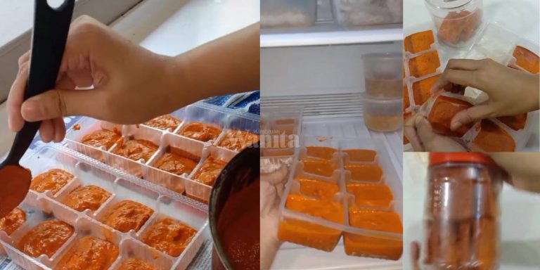 TIP Simpan CILI KISAR Tahan Lama Tak Rosak Berkulat, Senang Guna!