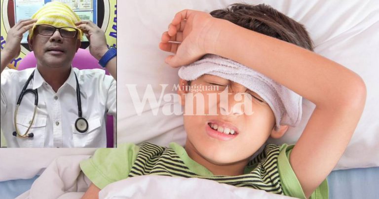 Pesan Doktor, Jangan Pakai Tuala Basah Atas Kepala Anak Demam, Elak Risiko SAWAN