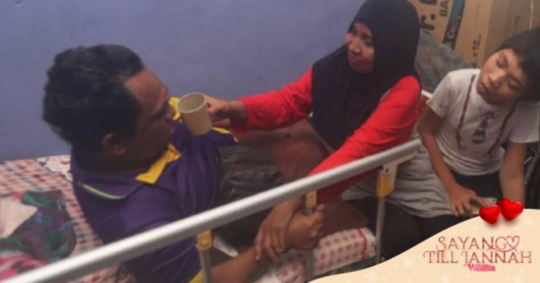 Ketika Berkahwin, Dia Memang Lumpuh. “Kekurangan Suami Tak Menghalang Saya Menerimanya.”