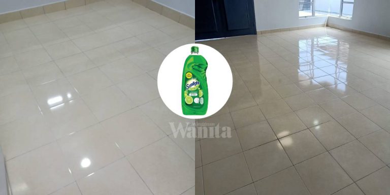 Hilangkan Debu Pasir, Mop Lantai Bersinar Jadi Licin Berkilat Letak Bahan Ni