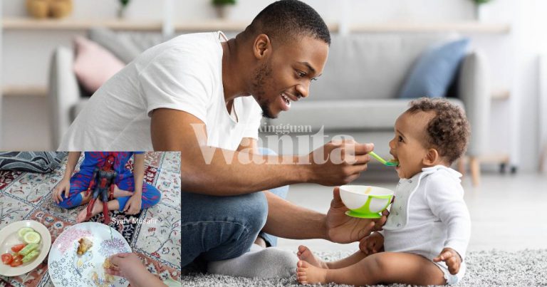 Ambil Peluang Suapkan Makan Anak Masa Kecil, Inilah ‘Air Tangan’ Ayah Untuk Anak