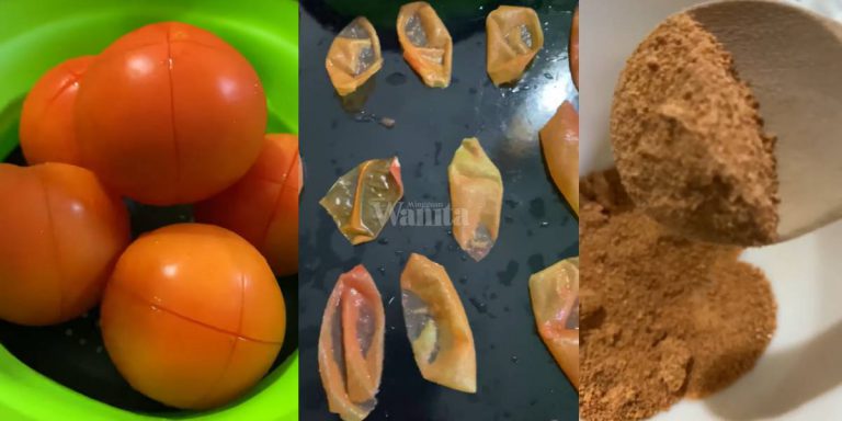 Sedapkan Masakan, Buat Sendiri Serbuk Perisa Semulajadi Guna KULIT TOMATO!