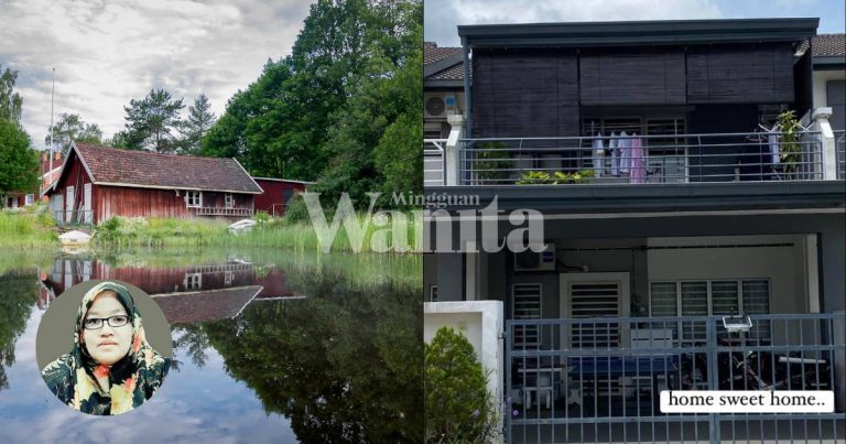 Rumah Kecil Atau Besar Bukan Penentu BAHAGIA, Ikutlah Kemampuan Asalkan Kemas & Tenang