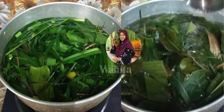 Ikhtiar Mandian Air Rebusan Herba Segarkan Badan Lesu Selepas Positif Covid!