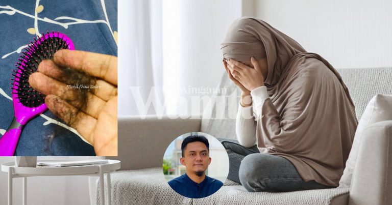 Rambut Isteri Banyak GUGUR, Tandanya Stres Urus Rumah, Suami Kena Cakna, Bawalah Bercuti!