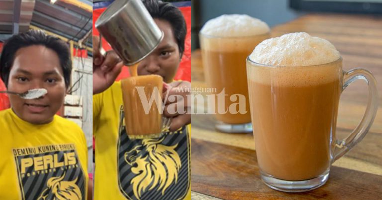 Rahsia Teh Tarik Berlemak, Letak Sedikit GARAM, Baru Sedap & Padu