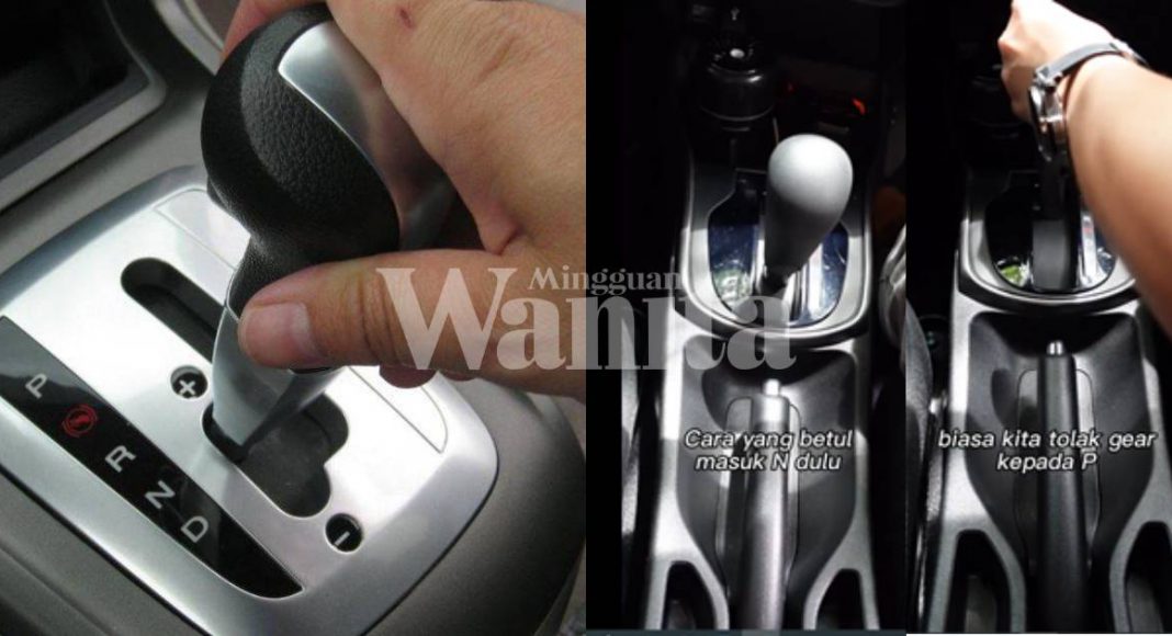 Lelaki Ini Ajar Cara Masuk Gear Auto ‘Parking’ Kereta, Elak Gearbox
