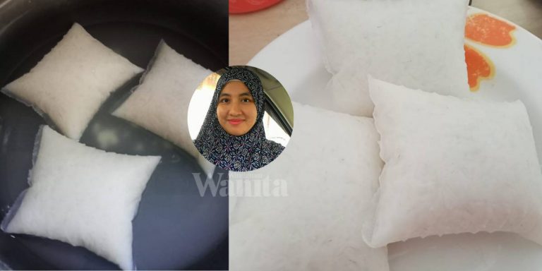 CARA Mudah Rebus Nasi Impit Jimat Gas, Tak Guna ‘Pressure Cooker’!