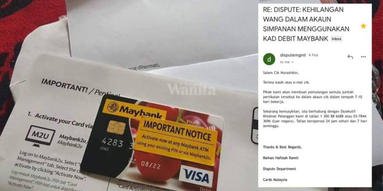 Wanita Ini Kongsi CARA Dapatkan Semula Duit Hilang Dalam Akaun Maybank